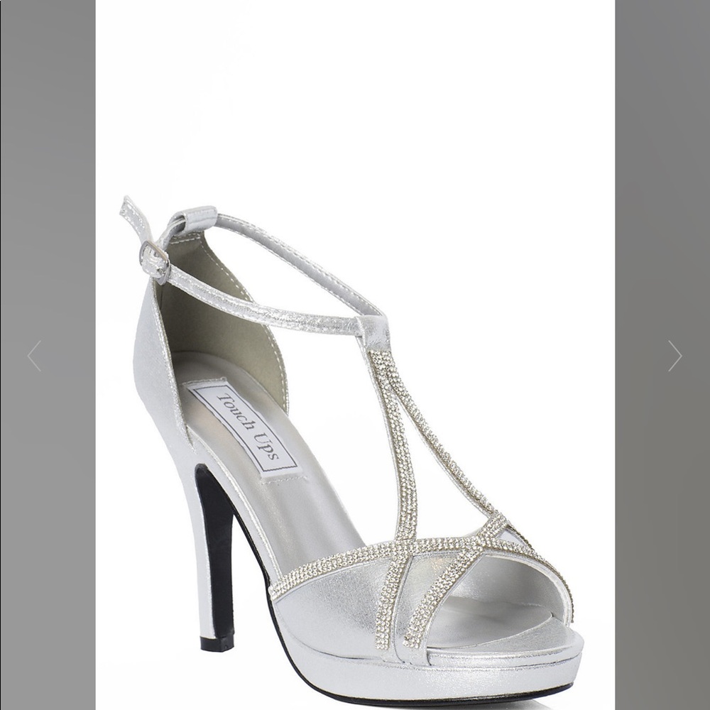 Silver Touch Up Heels